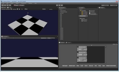 그림 1 이트레이닝 시스템 통합개발환경