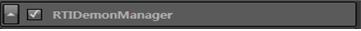 그림 116 RTI Demon Manager 컴포넌트