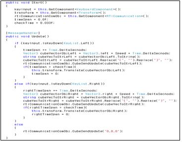 그림 119 HLA/RTI 스크립트 추가