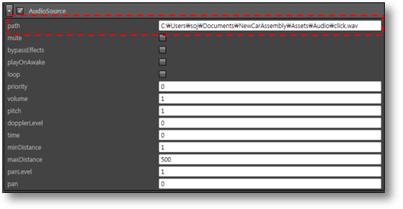 그림 37 Audio Path 설정