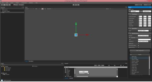 그림 59 파티클 및 Cube 오브젝트 생성