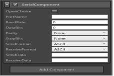 그림 77 시리얼 컴포넌트