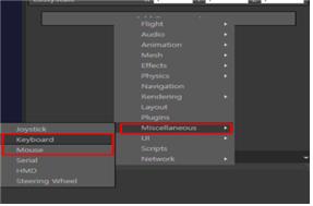 그림 89 키보드, 마우스 컴포넌트 추가