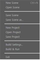 그림 9 File Menu 구성