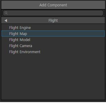 그림 99 Flight Map 컴포넌트 추가
